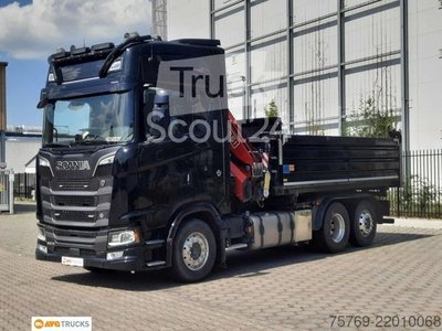 Навантажувач SCANIA S 660 V8 6X2*4 Кріплення кранового рульового циліндра