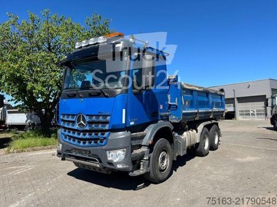 Тристоронній навантажувач MERCEDES-BENZ Arocs 2653 6x4 3-вісний наконечник Meiller Bordmatik використовується