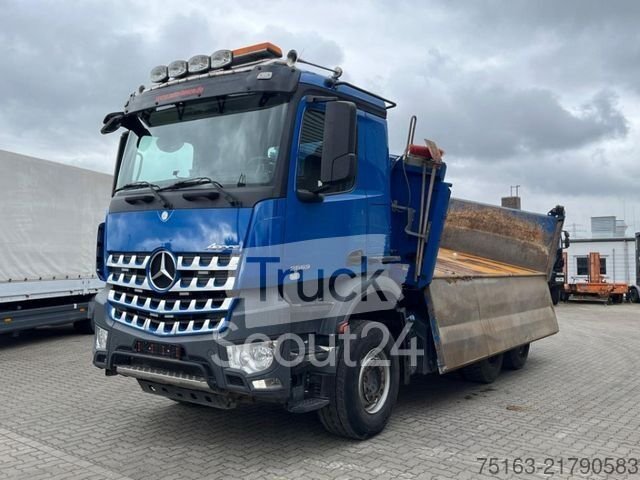 Тристоронній навантажувач MERCEDES-BENZ Arocs 2653 6x4 3-вісний наконечник Meiller Bordmatik використовується