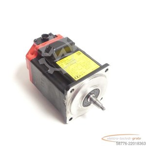 Fanuc A06B-2218-B000 Servo Motor SN C195F1471 + Pulsecoder A860-2050-T321