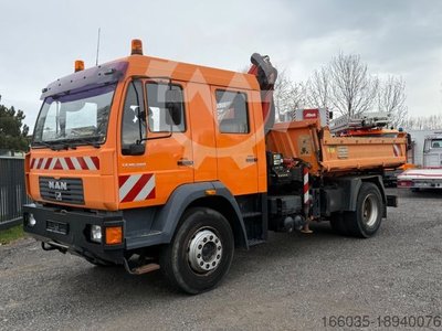 MAN LE18.280 Doka/7seat/Automatic/Kipper/Kran/Winde