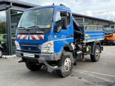 MITSUBISHI Pfau Rexter A6500 Allrad/Kipper/Klima/Kran HIAB