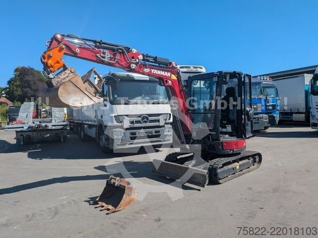 YANMAR VIO 33 - 6 / POWERTILT / 3 ложки / D-машина