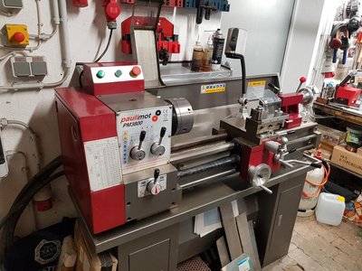 Drehmaschine Paulimot PM3800, inkl. viel Zubehör