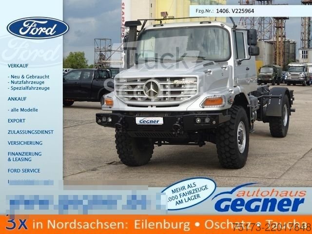 LKW-Fahrgestell MERCEDES-BENZ Zetros 1833 4x4 AHK Standhzg Automatik gebraucht