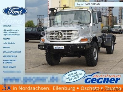 LKW-Fahrgestell MERCEDES-BENZ Zetros 1833 4x4 AHK Standhzg Automatik gebraucht