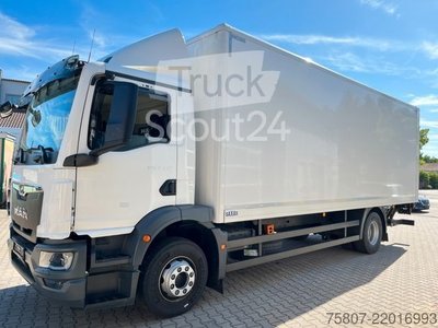 LKW mit Kofferaufbau MAN TGM 15.290 LL Koffer 7,10m LBW Anhängervorrüst. gebraucht