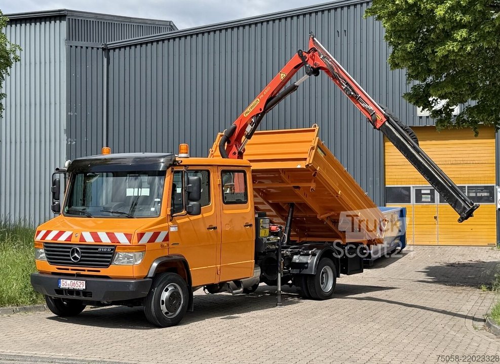 Mercedes-Benz VARIO 818D - 94 TKm - 1. Hand - crane used
