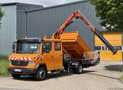 Mercedes-Benz VARIO 818D - 94 TKm - 1. Hand - crane used