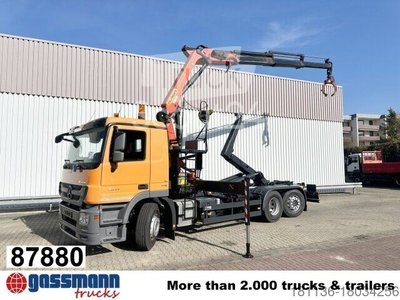 Mercedes-Benz Actros 2541 L 6x2, steering axle, Meiller RK 20.65, used