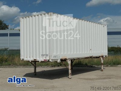 Interchangeable chassis truck replacement case, BDF, keyhole plate, doors used