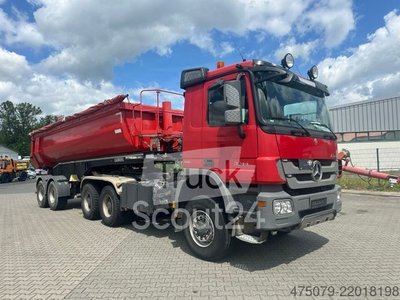 MERCEDES-BENZ Actros 3344 AS / dump truck / semi-trailer used