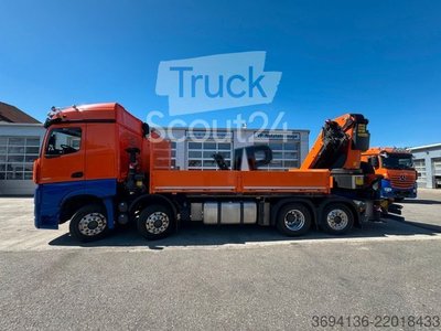 Автокрана MERCEDES-BENZ Arocs 3253 L 8x2/6 PK 78002 Завантажувальний кран використовується