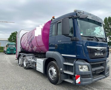 Зоеллер відходів MAN TGS 28.320 6x2 Euro 6 Faun Zoeller (26)