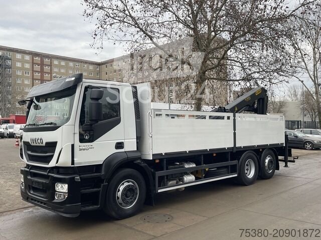 Autokran iveco Stralis AD 260S36Y Палфінгер PK 18001 L AC* використовується