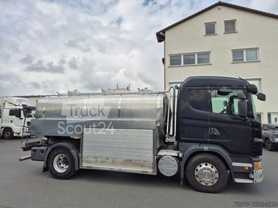 Вантажівка з кузовом бака Scania G 480 4x2 використовується
