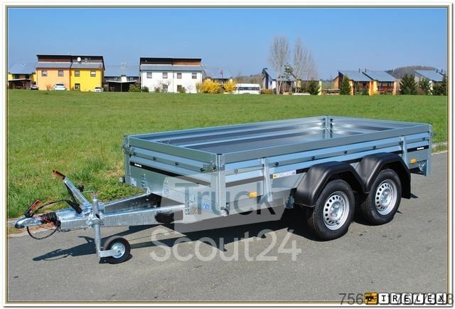 car trailer BRENDERUP 2300 STB 2000 / 2500 kg low loader tandem new