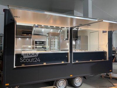 Продажа трейлеров, Финнинг и LEASIN Snack трейлер Pizza van New, Grill, Pizza, Pommes, Noodle