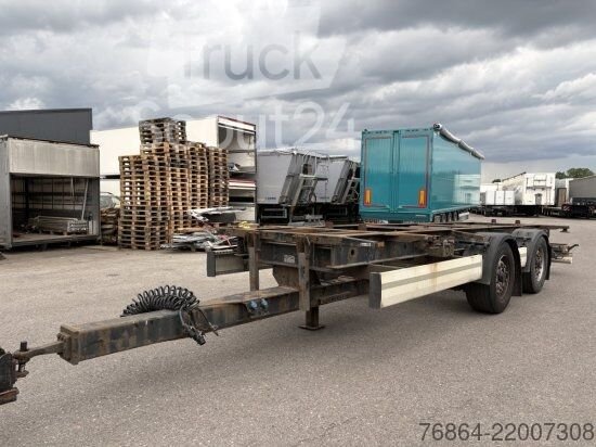 KRONE ZZ/DC07 TANDEM-LAFETTE, STANDARD, BPW -ACHSEN