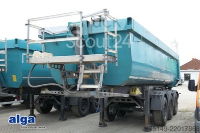 Тильтер напівпричепів SCHMITZ CARGOBULL SKI 24 SL 7.2, сталь, 25м , повітряно-ліфтинг, tarpaulin використовується