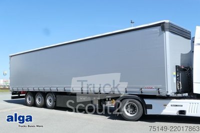 Напівпричепи з Pritsche & Plane KÖGEL SN 24-1, Паллетна коробка, EN 12642 XL