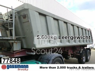 Kipper напівпричепів Koegel SKML 18, Alu Kastenmulde приблизно. 19м використовується
