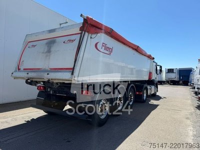 Tilter напівпричепів FLIEGL 3-Achs Alu-Kippmulde Lift вісь Rolling план 25 куб.м використовується