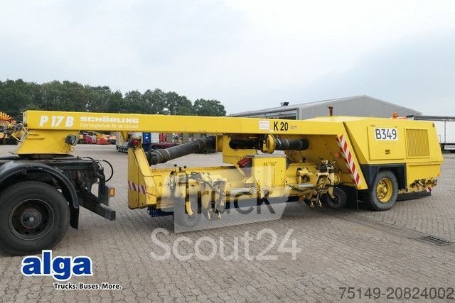 напівпричепів Schörling KBG P17 B, Kehrbesen, Аеропорт, V8 використовується