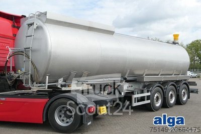 танк напівпричепи алга, Gülle, нержавіюча сталь, 35.5m ,Vogelsang,Gelenks використовуються