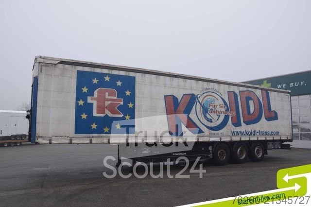 Semi-trailers with Pritsche & Plane SCHWARZMÜLLER Light Pallet box SAF axles TÜV 08/26 used