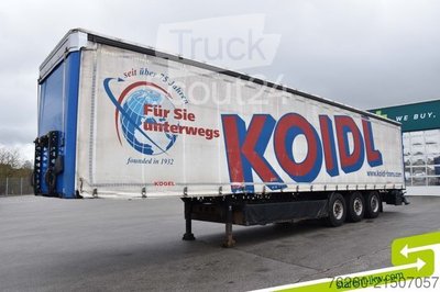 Semi-trailer with Pritsche & Plane KÖGEL Light Pallet box E-Rad XL Zert. TÜV 01/27 used
