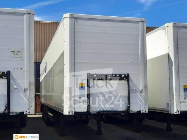 Suit semi-trailer KÖGEL Suitcase double floor lift axle VDI 2700 EN 12642XL used