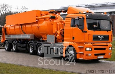 2-Achs Hellmers 26m3 Suction saddle + MAN TGA 26.430 used