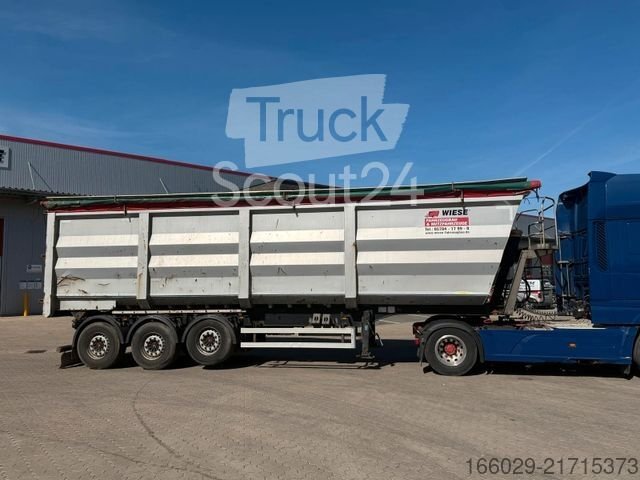 Tilt semi-trailer Ceytech steel tipper 55 m used