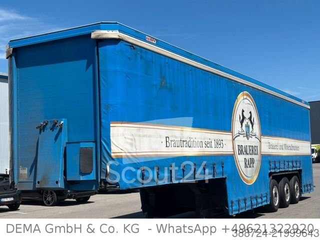 Semi-trailers with Prick & Plane KEMPF SP 35/3*Sliding planner*ALU*Tiefbett* used
