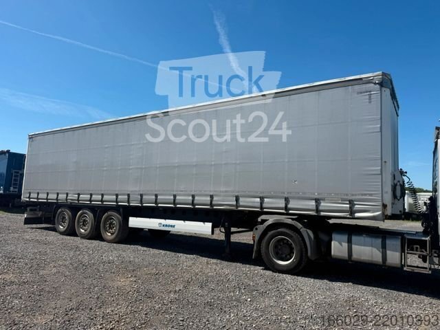 Semitrailers with Pritsche & Plane KRONE Coil Liner Sliding Plane used