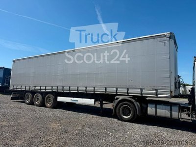 Semitrailers with Pritsche & Plane KRONE Coil Liner Sliding Plane used