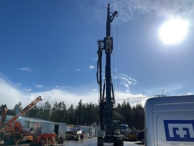 Drilling device Delmag SR 25 BT / RH 18 on Sennebogen with ABI MDBA 3500 Soil Improvement Rig used