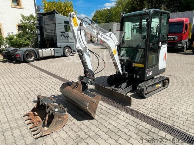 Chain excavator BOBCAT E19 MS01 AUX1 + 2 2xDeep spoon 1x Použitá vykopávka