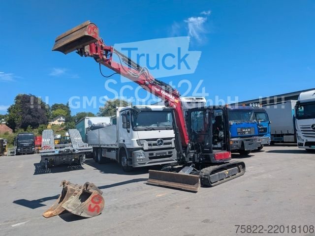 Mini excavator YANMAR VIO 50 - 6B / POWERTILT / 3 lžičky / D- maska