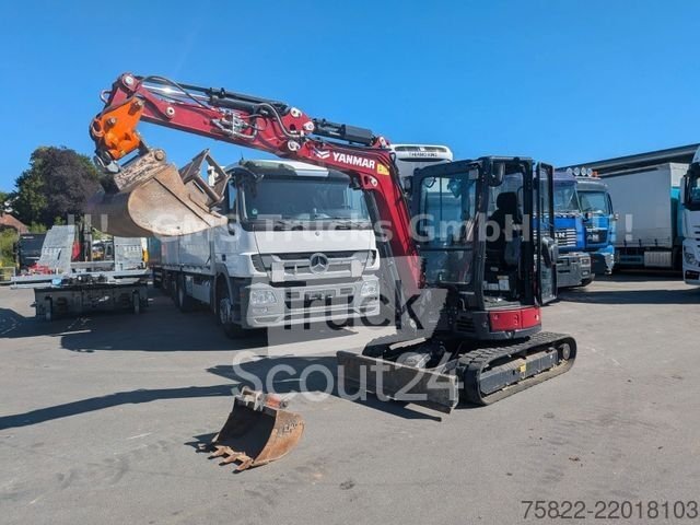 Mini excavator YANMAR VIO 33 - 6 / POWERTILT / 3 lžičky / D- použitý stroj