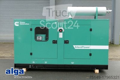 Další generátor Cummins, 62,5kVA, okamžitě k dispozici nový