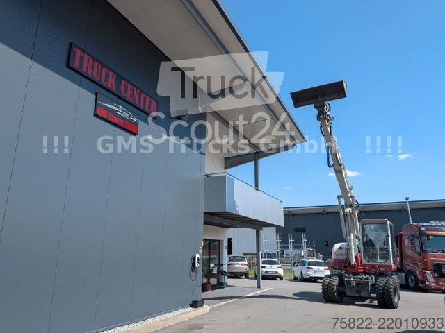 Mobilní rypadlo TAKEUCHI TB 295 W / POWERTILT OQ45 / Planierschild