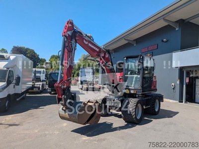 Mobilní rypadlo YANMAR B 75 W / POWERTILT / 3 lžičky / Použitá D- maska