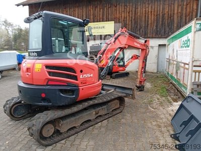 Mini excavator KUBOTA U55-4 použitý