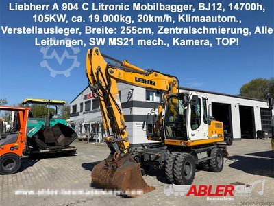 Liebherr Liebherr A 904 C Litronic Mobilbagger ZS