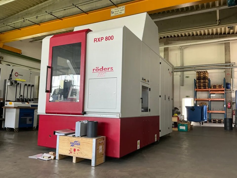 RÖDERS TEC - RXP800 - HSC frézovací stroj