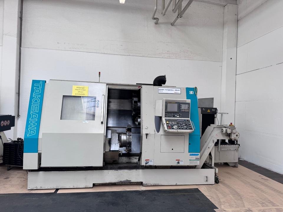 CNC lathe TAKISAWA TMM 250 – Double spindle, Y axis