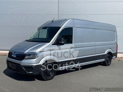 Висока MAN TGE 3.160 Коробка L4H3 LED HECK AUTOM AHK TEMP використовується