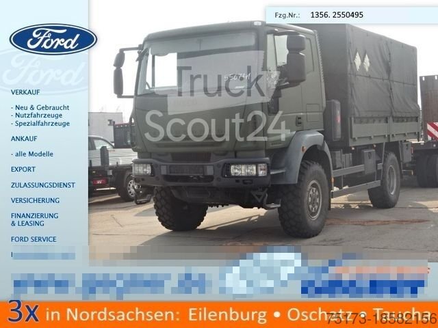 Вантажівка з павук (відкрито) IVECO EuroCargo 100E 22WS 2t HümS 4x4 Одномісний Berreif використовується